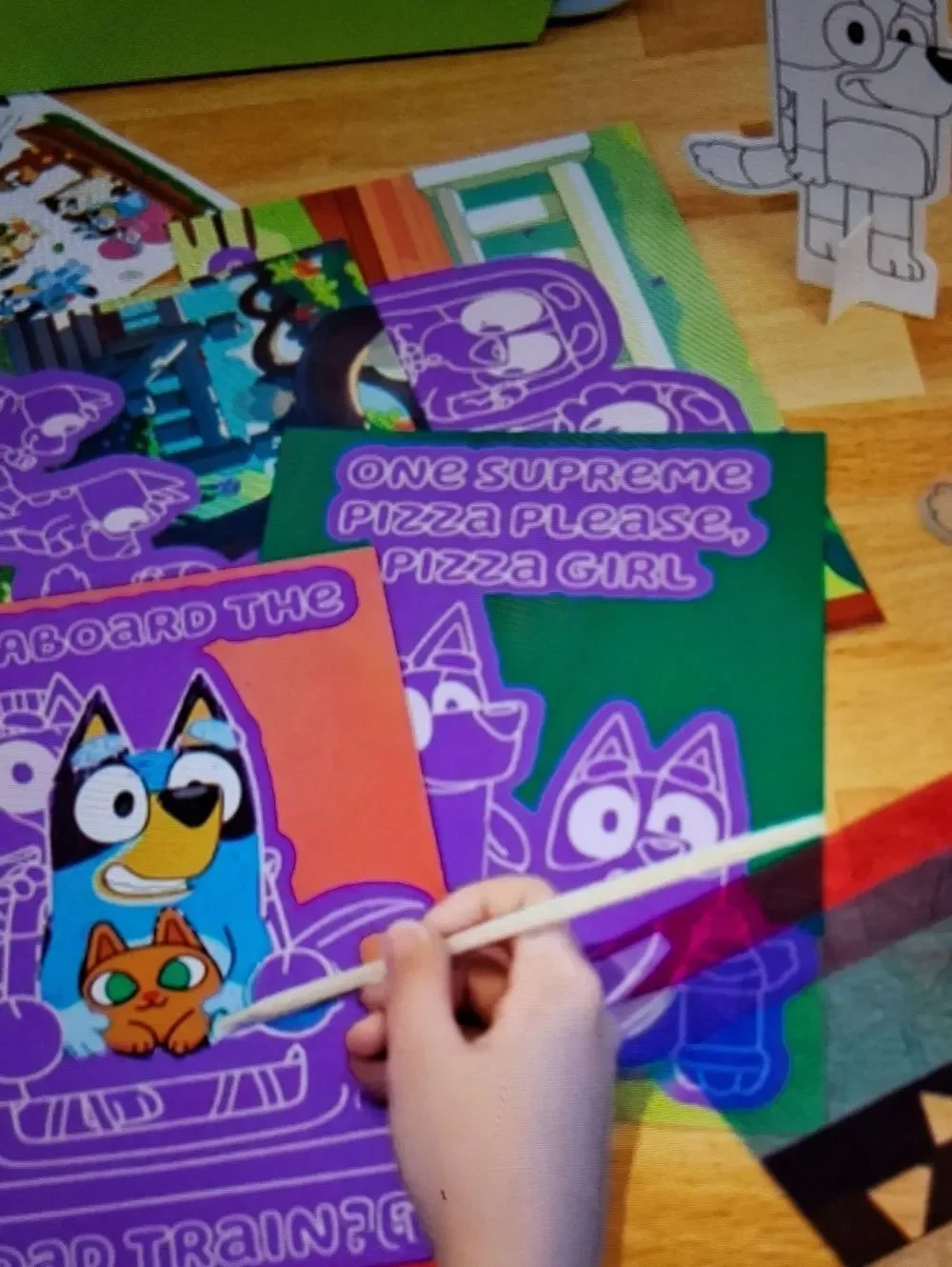 Bluey Creative Caddy All In One Play Set For Ages 3+